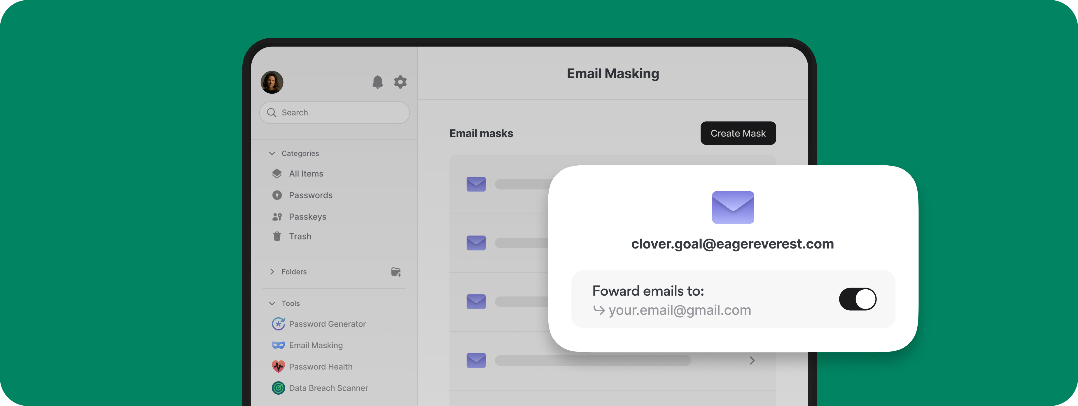NordPass Email Masking